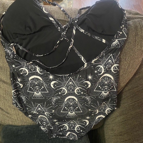 Killstar Banished one piece swimsuit sz XL - Picture 4 of 5